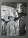 Photo argentique Bernard Darot XXe Statue La Force II