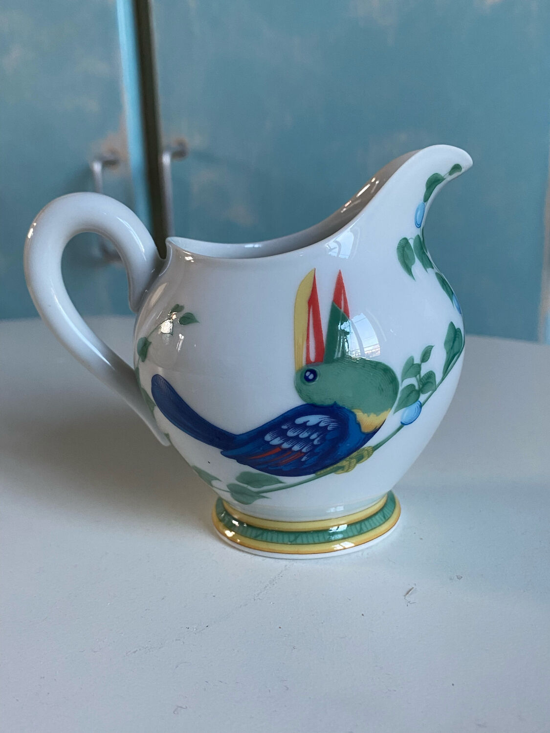 Pot à lait modèle Toucan porcelaine Hermès