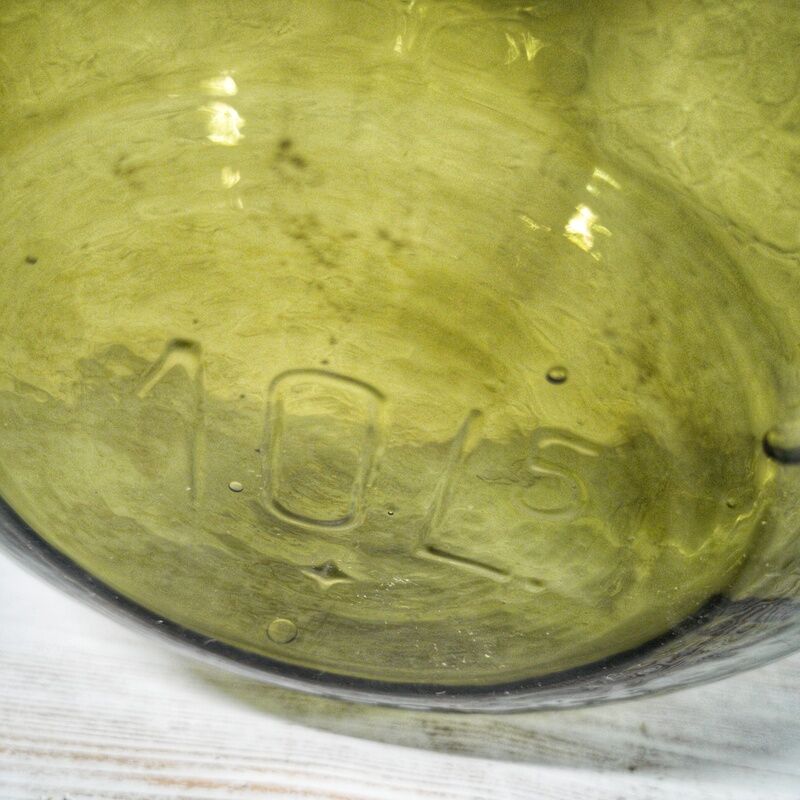 Green demijohn 10 liters