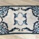 Bohemian pure wool blue rug 125x78cm