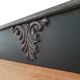 Black pediment