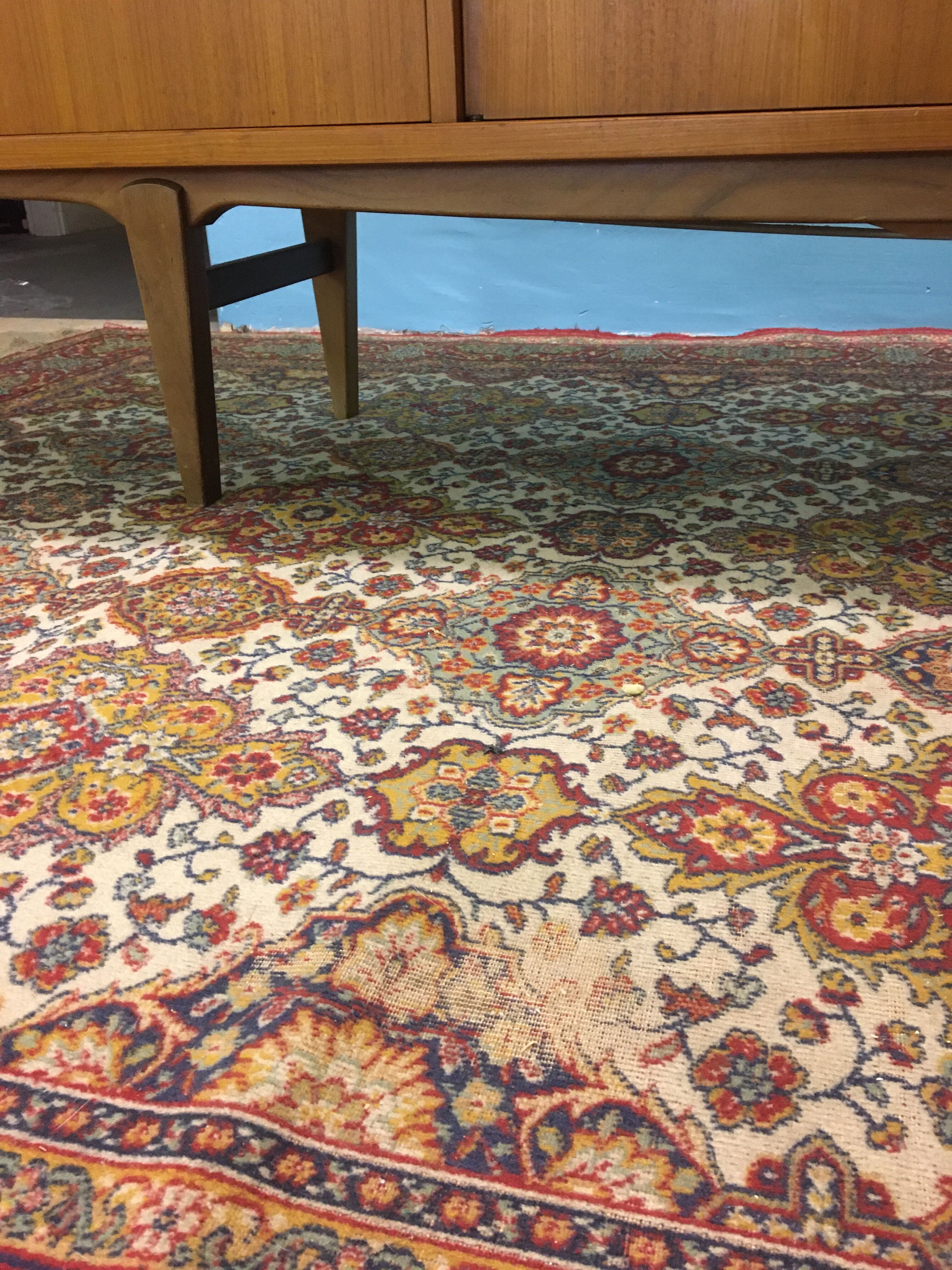 High teak and walnut sideboard 1960