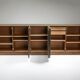 1970 oak graphic buffet