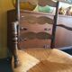 Mulched chair called "good woman", Oak, Restoration period
