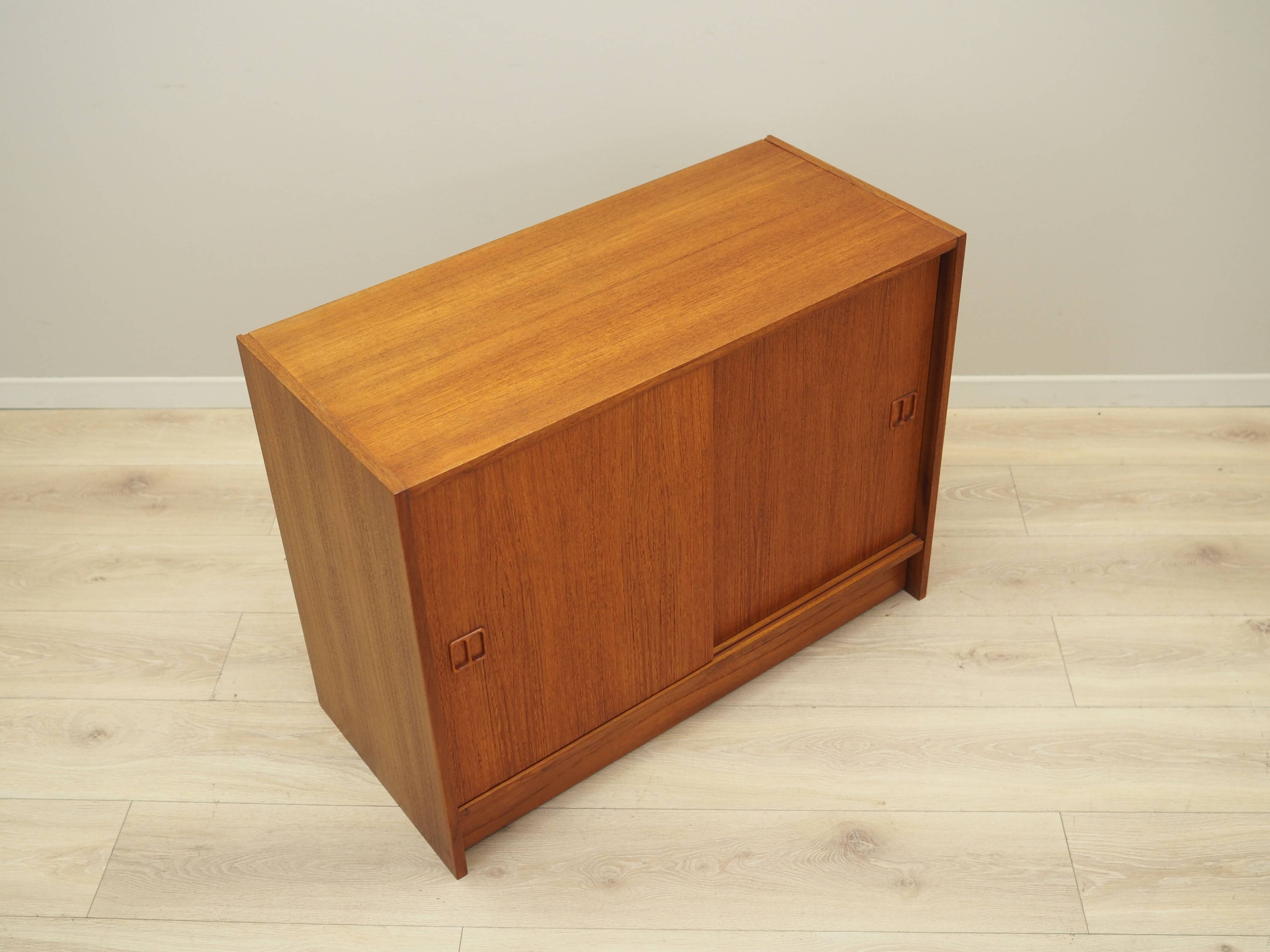 Teak cabinet, Danish design, 1960s, production: Denmark