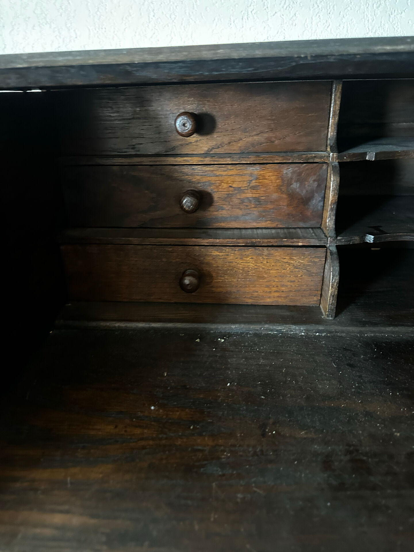French Louis XV Style Slant-Front Secretary Desk