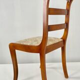 4 solid wood chairs