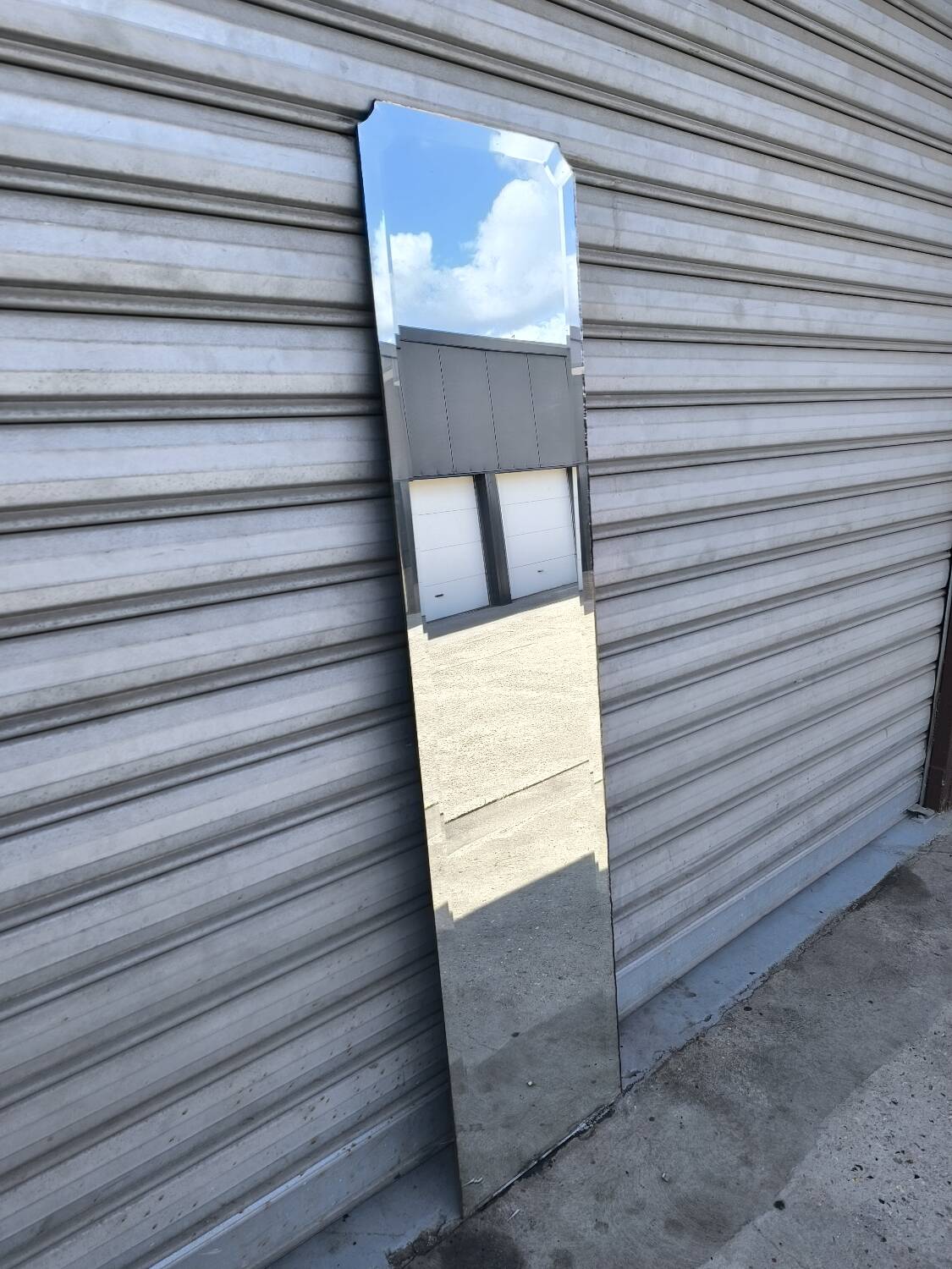 Miroir biseauté art déco 170 x 42