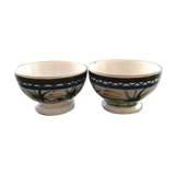 Pair of Keraluc Quimper bowls