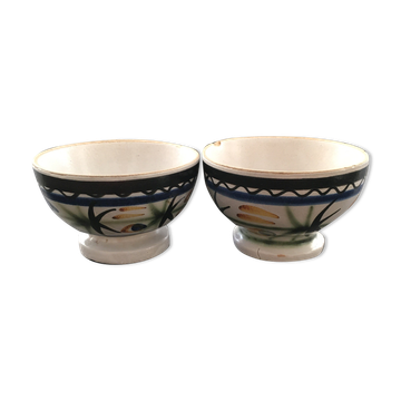 Pair of Keraluc bowls Quimper