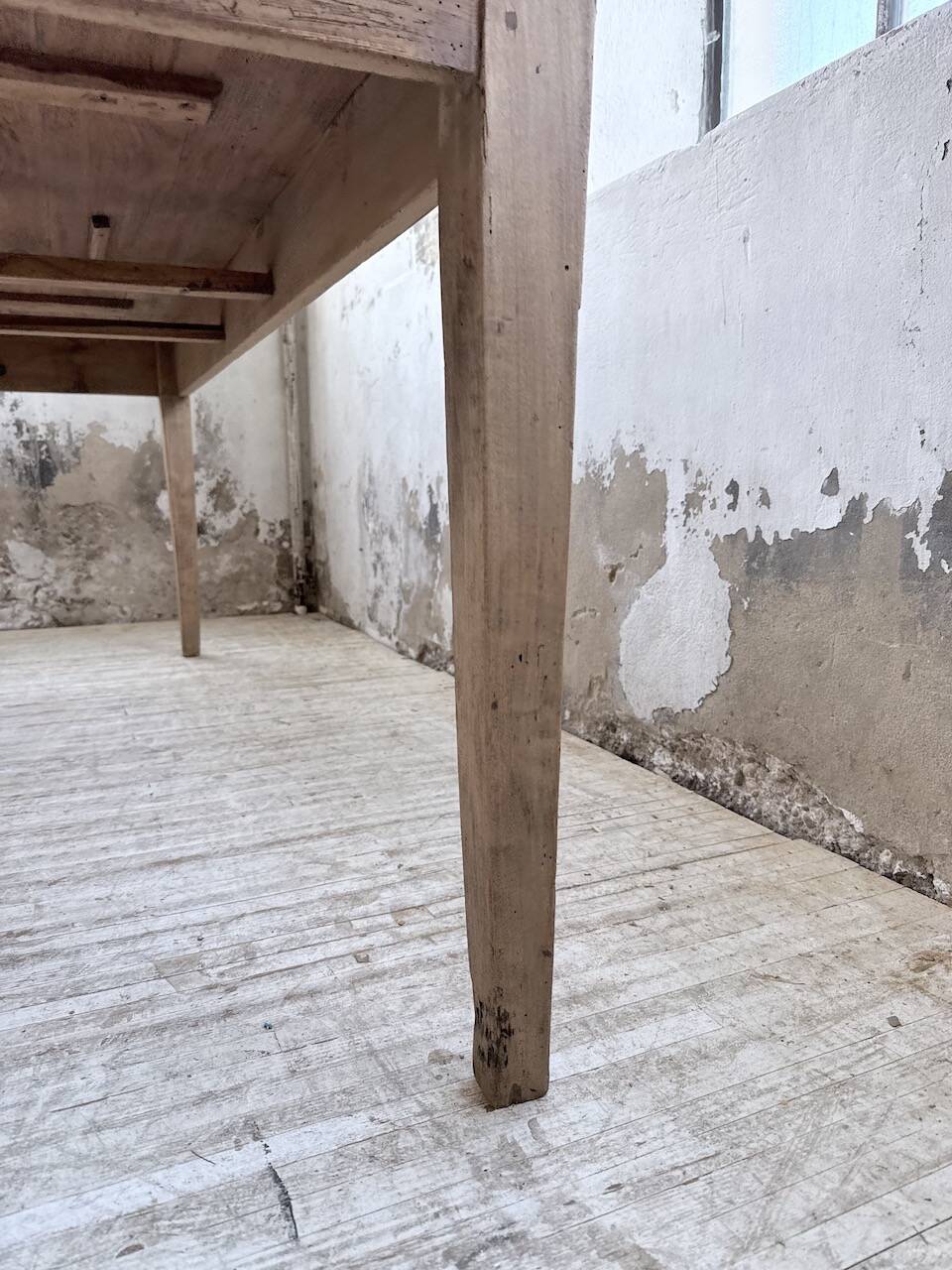 1950 pine farmhouse table 2m