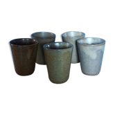 Tasses en grès digoin