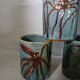6 vintage handmade cups/mugs