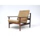 Fauteuil scandinave en teck dans le goût de Grete Jalk