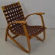 Bent Beechwood Armchair,Design Jan Vaněk,1930's.