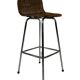 Set of 4 vintage bar stools Dirk van Sliedregt Rohe Noordwolde 1960's