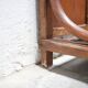 Antique wooden cloakroom coat rack
