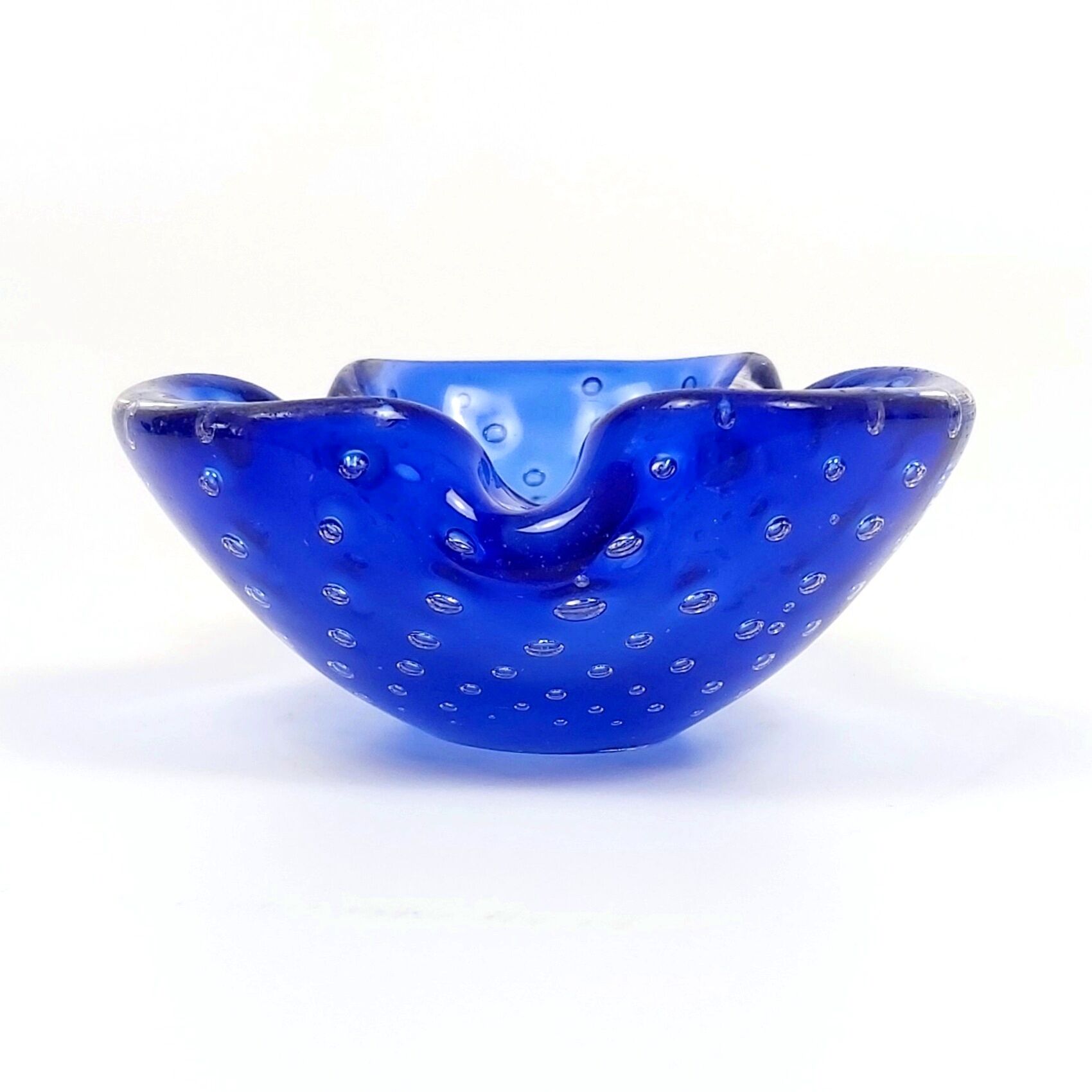 Bullicante Murano Glass Bowl or Ashtray by Barovier & Toso, Italy, 1960s