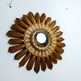 Vintage sunburst mirror, 1960s