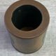 Damascus brass candlestick by Dal Furlo