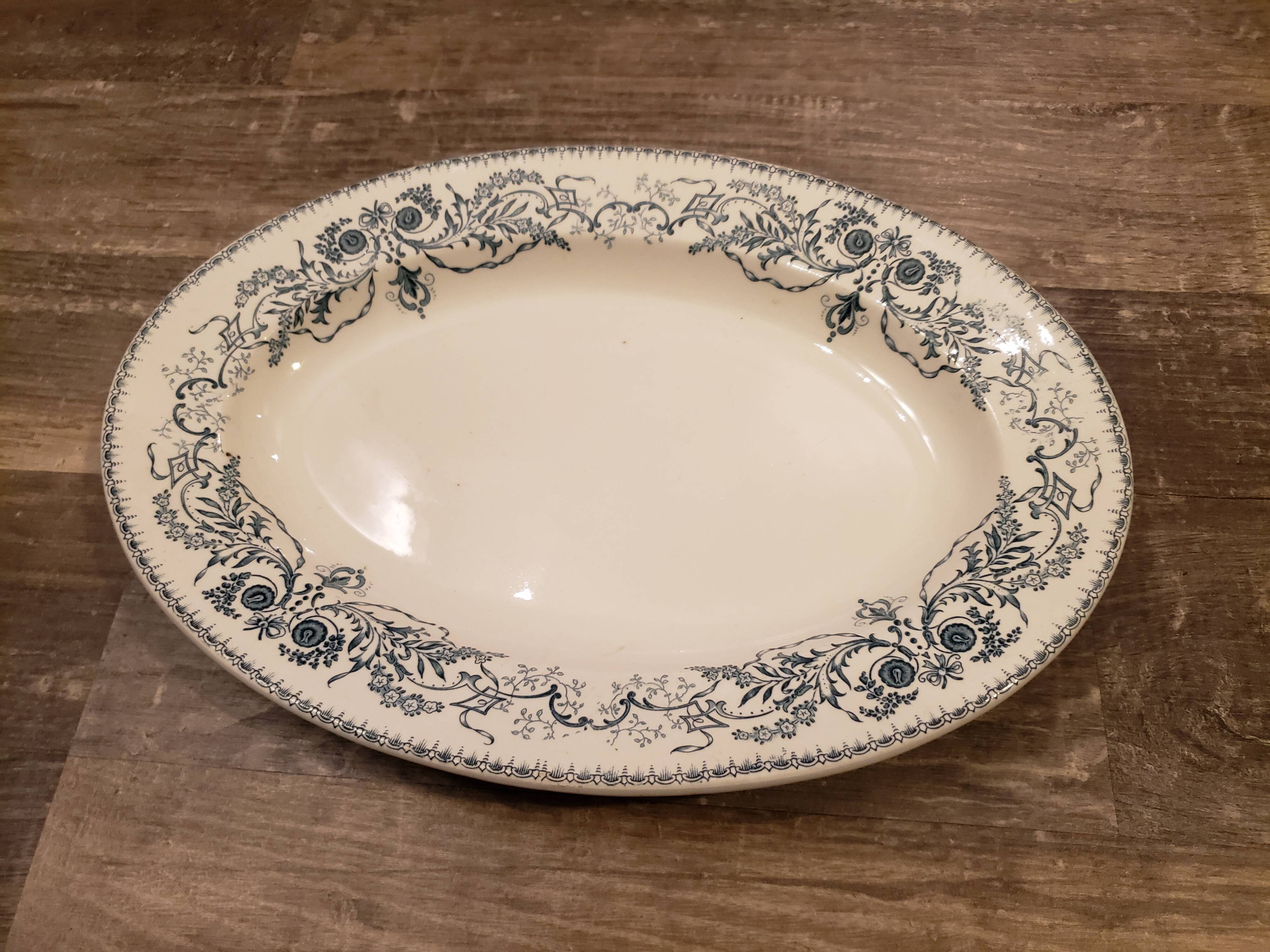 Set of 6 dishes RUBIS Boch brothers