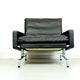 Set 2 vintage PK31/1 Lounge Chair & PK61 Coffee Table by Poul Kjaerholm for E. Kold Christensen