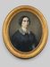 Large portrait of a woman in pastel – Second Empire period – Signed Loullie, d