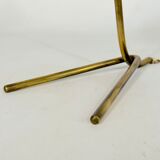 Mid-century Stilnovo brass orientable table or wall lamp from 50s