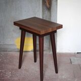 Table vintage, table bois, table salon, bout de canapé, table d'appoint