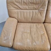 Vintage Leather DS 66 2-Seater Sofa by Carl Larsson for de Sede, 1970s