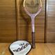 Raquette tennis ancienne adidas lady bois + housse vintage #e199