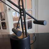 Articulated lamp with balance wheel 80s