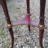 Antique Louis XVI style side table with marble top