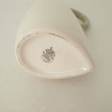 White earthenware pitcher signed KG Lunéville