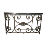 Wrought iron console