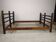 Brutalist art deco bed