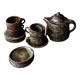 Stoneware tea set