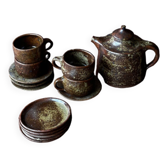 Stoneware tea set