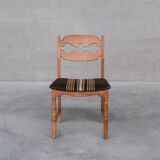 8 oak mid-century danish dining chairs