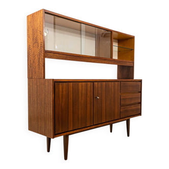 Buffet vintage avec vitrine, Type 1509, par SFM, années 1970