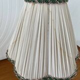 Vintage crystal base bedside lamp