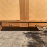 Vintage cabinet feet compass