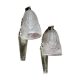 Pair of art deco period wall lamps