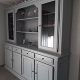 Solid oak buffet
