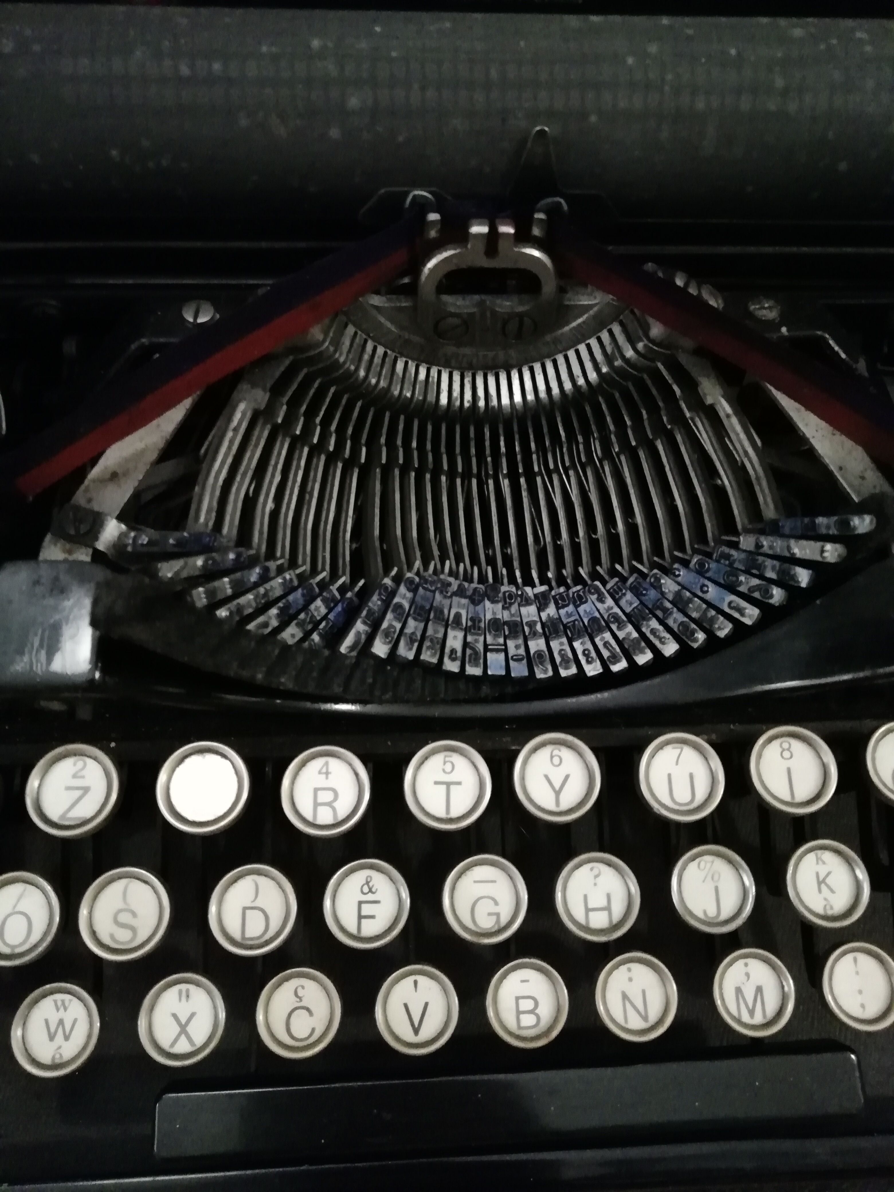 Typewriter Underwood Standard Portable 40 years