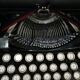 Typewriter Underwood Standard Portable 40 years