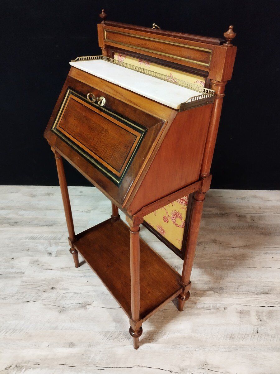 Louis xvi mahogany travel office