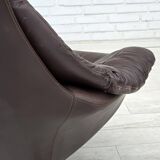 1970s, Danish design by H.W.Klein, swivel chair with footstool.