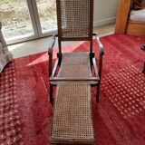 Canoe-style chaise longue