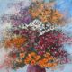 Multicolored bouquet, signed gebel